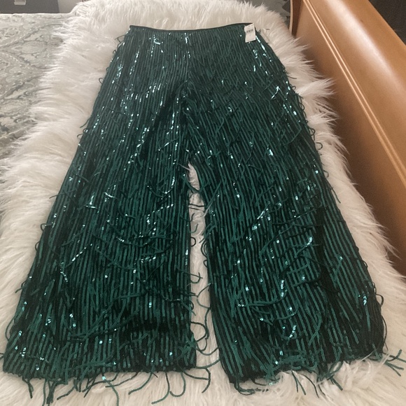 Anthropologie Maeve sequin pants. - Picture 1 of 2